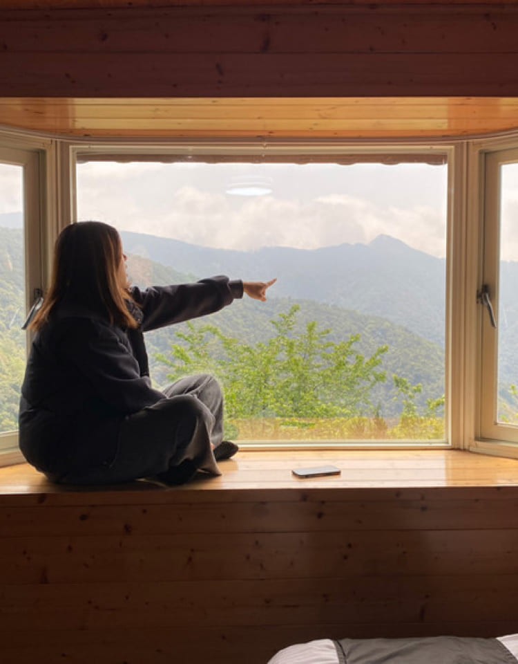 拉拉山民宿